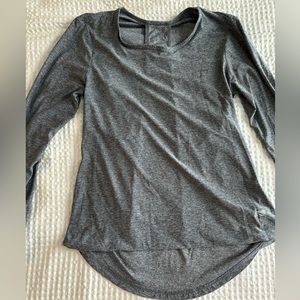 Size Small, Gray, Workout Shirt